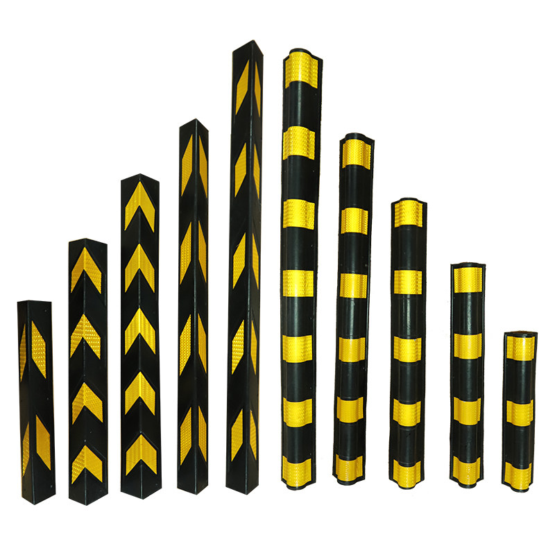 警示条停车防撞反光强加加厚角墙护角简约超强保护地下车库橡胶