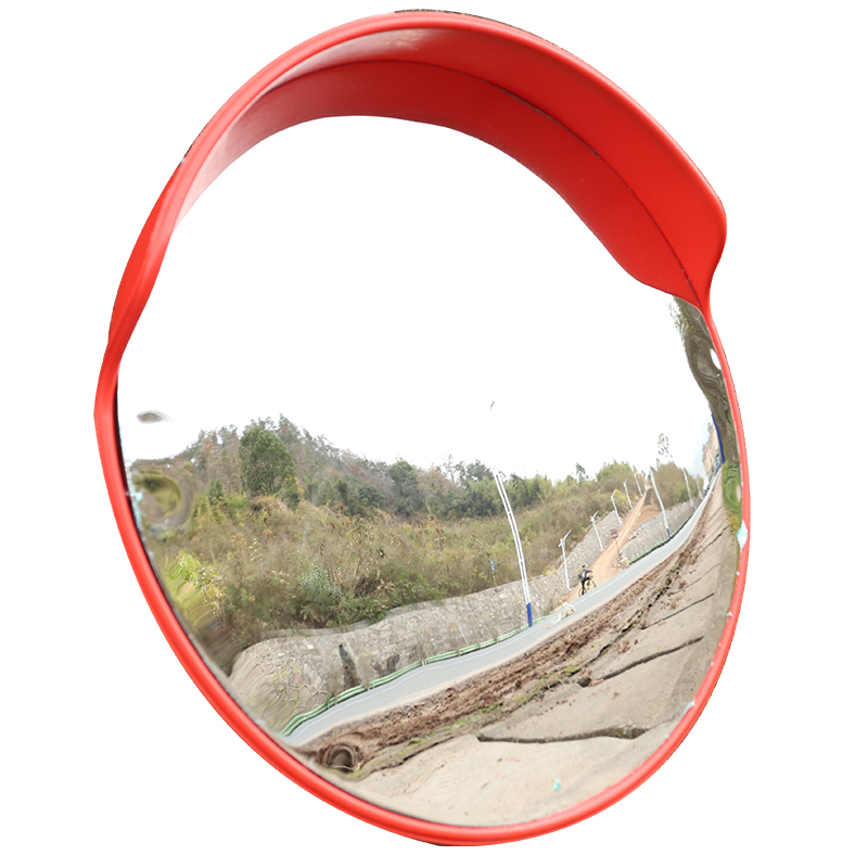 凸面镜室外室内交通道路广角镜路口转角球面镜反光镜80cm厂家现货