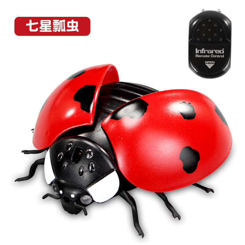 电动遥控感应瓢虫新款玩具2儿童仿真动物3一6岁男孩小女子孩网红1,玩具/童车/益智/积木/模型,电动/遥控动物/人物,淘宝优惠券,粉丝福利购,淘宝优惠卷