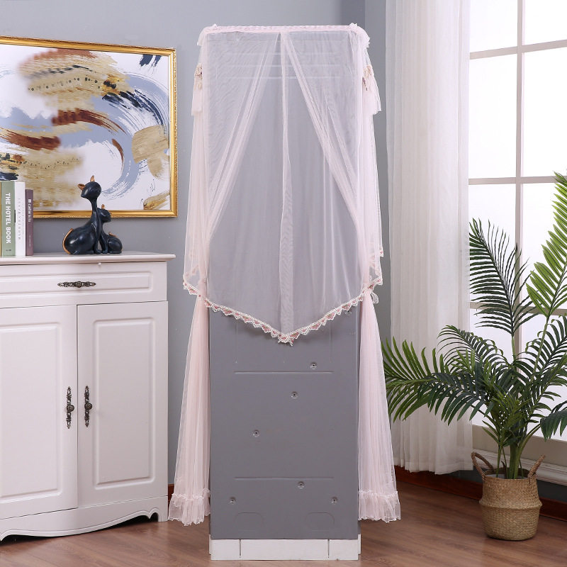 开机不取立式空调罩方柜机罩客厅空调挡风帘避免风直吹空调套