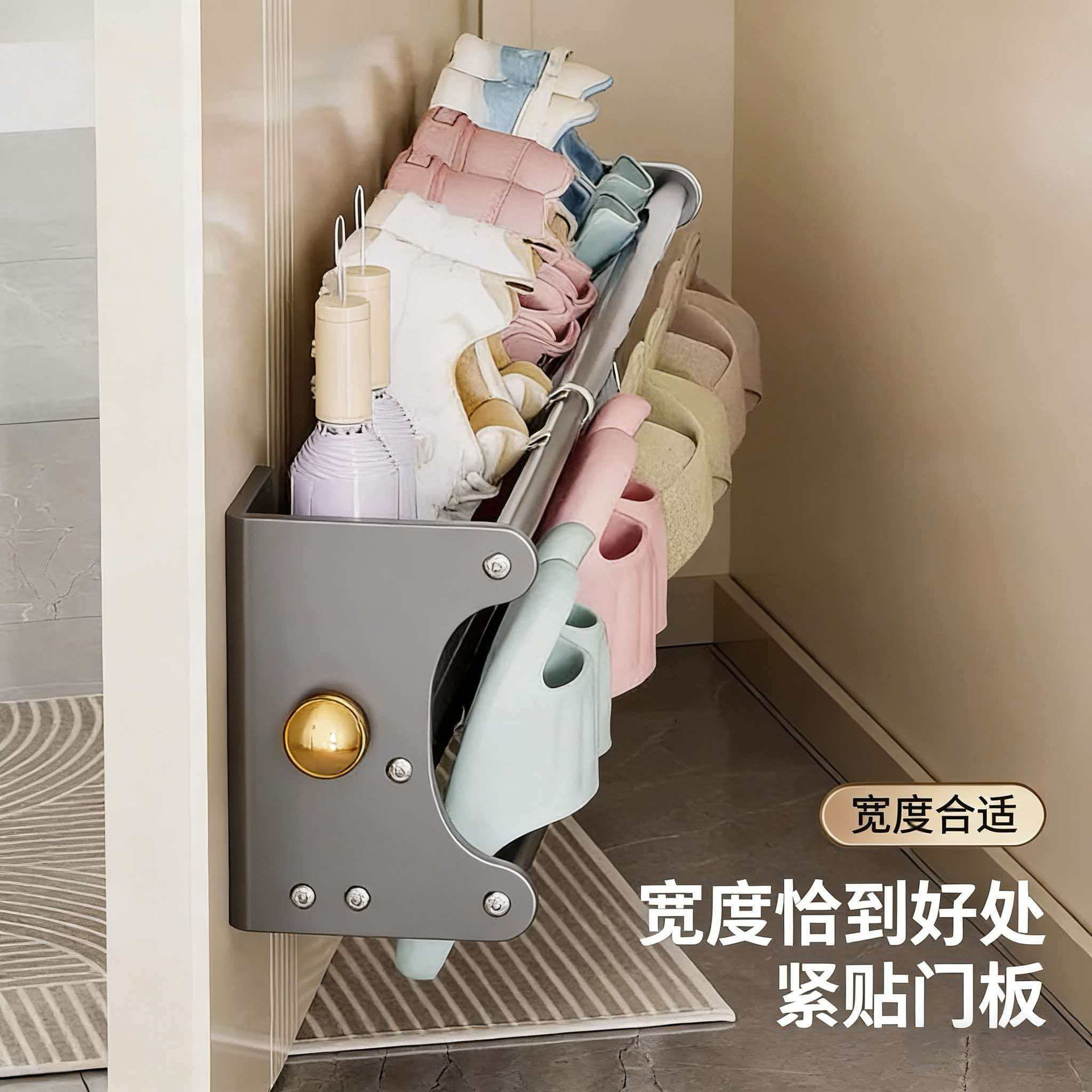 鞋架子门口多层家用占地