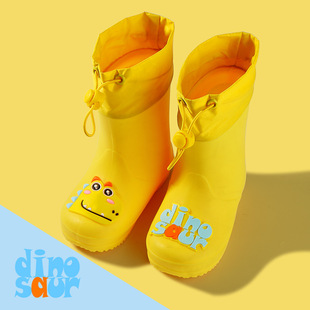 儿童雨鞋女款2025新款可爱防滑雨靴轻便中筒女孩幼儿宝宝男童水鞋
