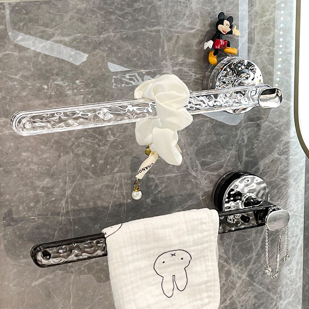 强力吸盘毛巾架免打孔卫