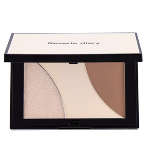 三色轮廓精雕修容盘遮瑕高光立体修容一体盘阴影鼻影侧影轮廓面颊