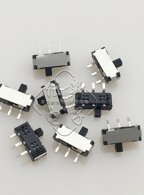 拨动开关 MSK-22D14(1P2T)G2 柄高2mm 3脚2档贴片 MSK22D14G2
