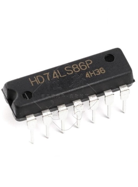 原装正品 直插 HD74LS86P DIP-14 逻辑-栅极和逆变器/XOR(异或)