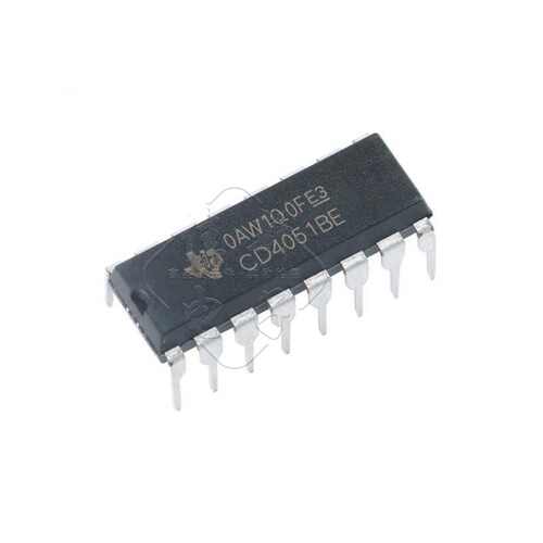 原装正品 直插 CD4051BE DIP-16 芯片 CMOS逻辑器件