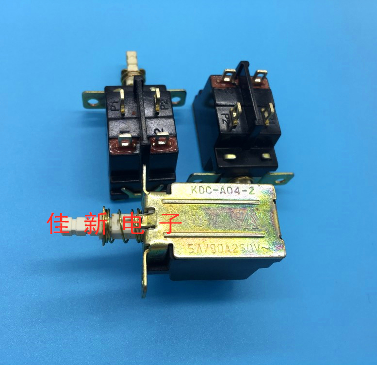 SW3电源开关KDC-A04 2直键开关A03 A04 80A 4脚功放机箱琴键 焊脚