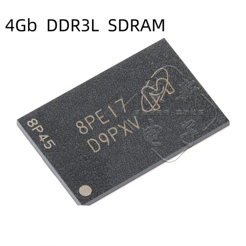 原装正品MT41K256M16HA-125:E FBGA-96 4Gb DDR3L SDRAMN内存芯片