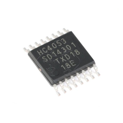 原装 74HC4053PW,118 TSSOP-16 三路2通道模拟多路复用器芯片