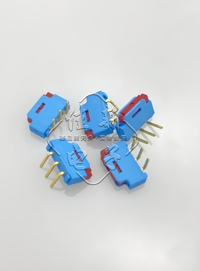 常开滑动开关MSS-102564-90-D镀金脚侧式侧插拨动开关SameSky原装