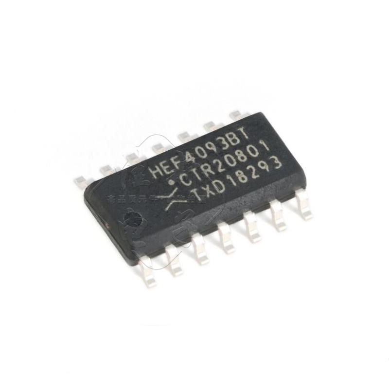 原装正品 HEF4093BT,653 SOIC-14 四路2输入与非门施密特触发器