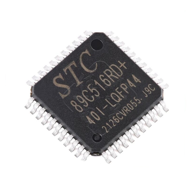 原装STC89C516RD+40I-LQFP44 12T/6T 8051微处理器单片机芯片
