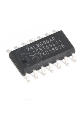 原装正品 74LVC00AD,118 SOIC-14 四路2输入与非门 贴片逻辑芯片