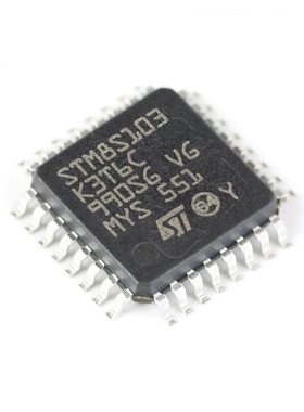 原装 M8S103K3T6C LQFP-32 16MHz/8KB闪存/8位微控制器-MCU
