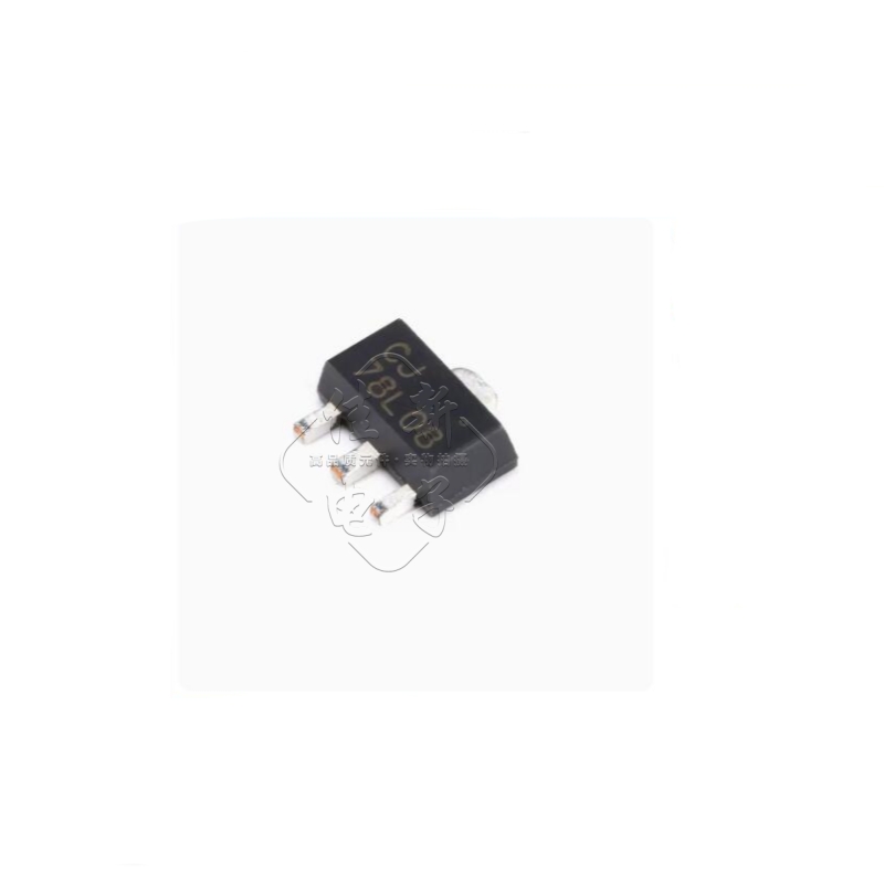 原装正品 CJ78L08 3% SOT-89 0.1A/9V/0.6W 线性稳压电路芯片 5只