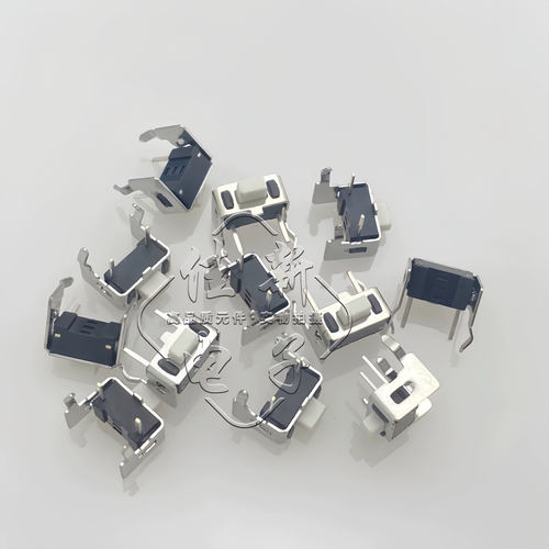 侧按/带支架3*6*5mm/轻触开关/按键按钮微动开关 直插 (50个)