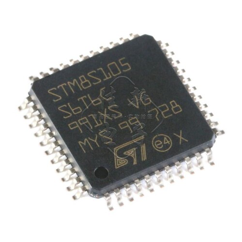 原装正品 STM8S105S6T6C LQFP-44 16MHz/32KB闪存/8位微控制器MCU