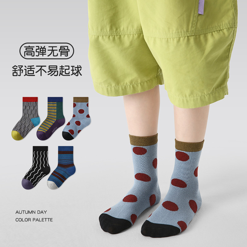 儿童袜子秋季新款男童中