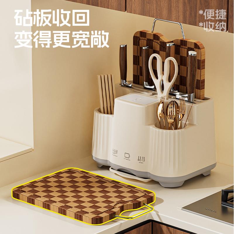 厨房刀架置物架家用带消图片