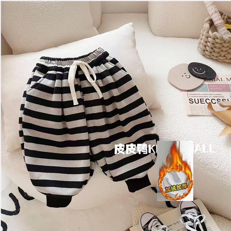婴儿裤子弹力秋冬款中厚