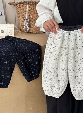 2025儿童加绒裤子女童碎