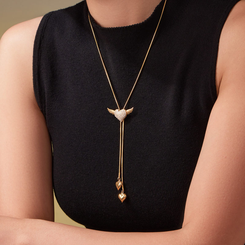 摩天轮爆闪满锆天使之翼爱心流苏