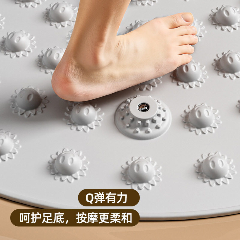 圆形硅胶指压板超慢跑足
