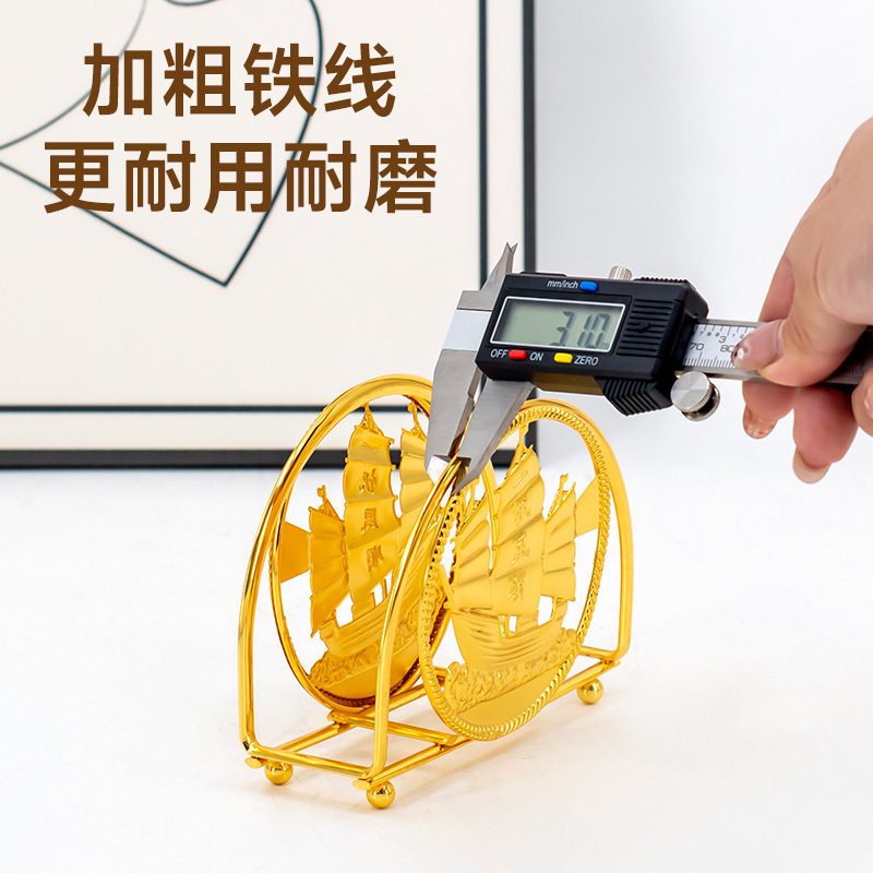 铁艺餐巾纸巾架方形立式
