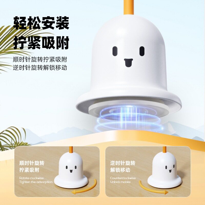 新款猫玩具强力吸盘逗猫