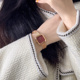 Smart Rock安可拉红手表女2024新款 小众石英轻奢女士腕表生日礼物