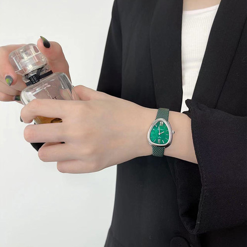 SmartRock孔雀绿轻奢贝母表盘