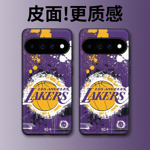 紫金涂鸦适用谷歌Pixel11proXL手机壳Pixel10手机壳皮纹Pixel9pro个性10proXL/Pixel11/8pro/7pro/6保护套