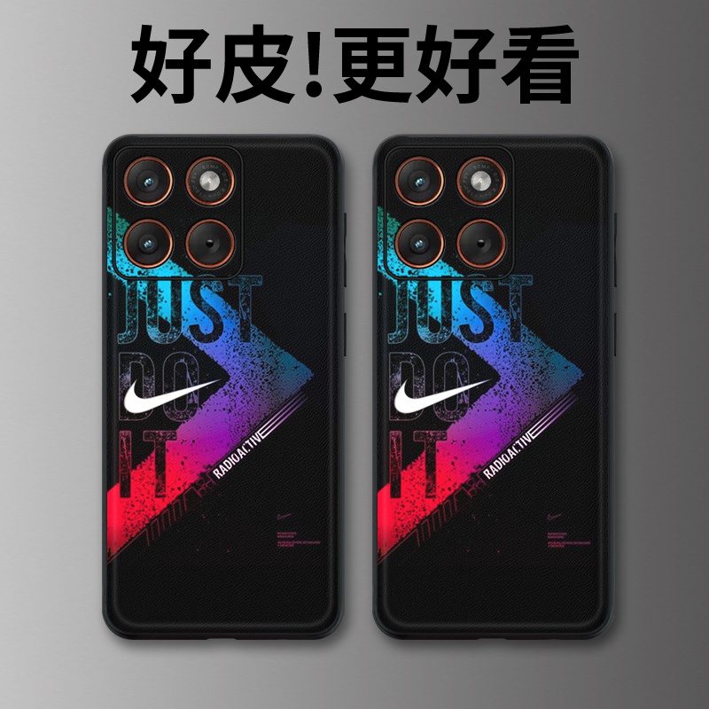 无惧挑战适用摩托罗拉X70Air手机壳Edge60Pro皮革Edge60s个性X50Ultra潮牌Edge60全包X30Pro防摔S30保护套