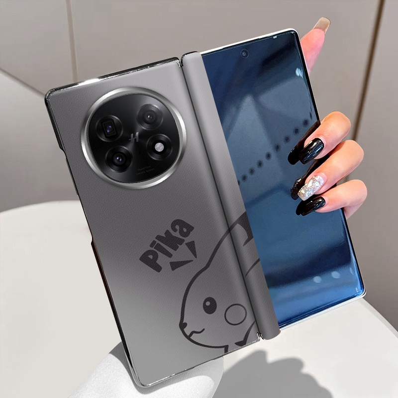 渐变史迪适用OPPOFindN5手机壳磁吸全包中轴铰链OPPO FindN3折叠屏手机套电镀高级个性时尚超薄防摔保护套