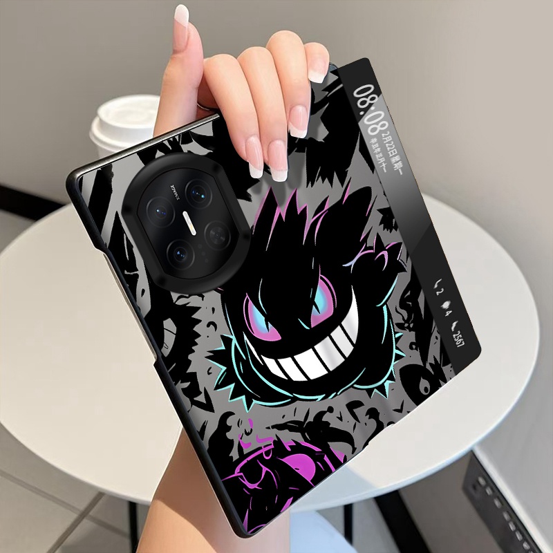 鬼斯通适用华为MateX7手机壳翻盖全包皮套MateX6折叠屏磁吸智能视窗MateX5中轴MateX3铰链MateX2保护套