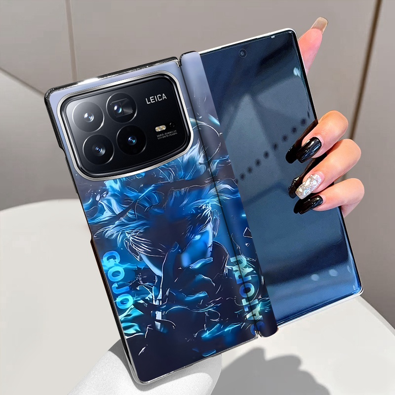 愤怒的宿傩适用小米MixFold4手机壳磁吸全包中轴铰链Mix Fold4折叠屏电镀手机套Fold4个性高级超薄防摔保护套