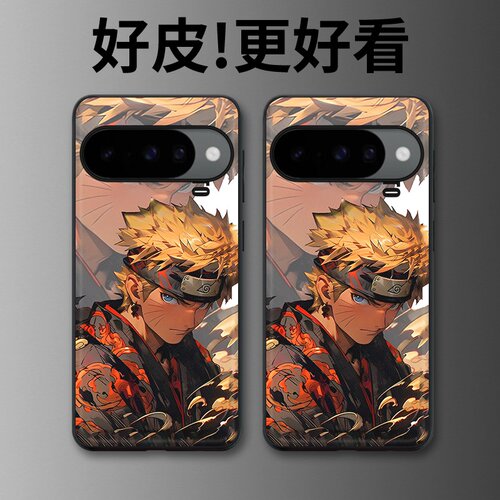 蓝眸烈焰适用谷歌Pixel10手机壳皮纹Pixel9pro个性Pixel10proXL潮牌Pixel7皮革Pixel8pro/7pro/6a/8a保护套