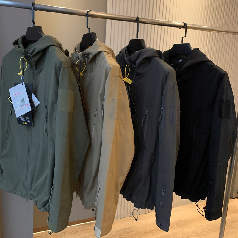 军版战术！户外战术软壳！春季男情侣防风防水冲锋衣软壳外套夹克