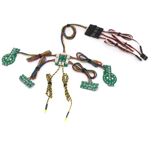 攀爬车 仿真联动车灯 Traxxas TRX4烈马福特bronco灯组