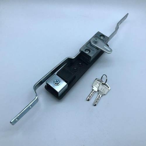 MS828黑色连杆锁，电柜门锁，工业配电箱门锁，机箱机柜连杆锁