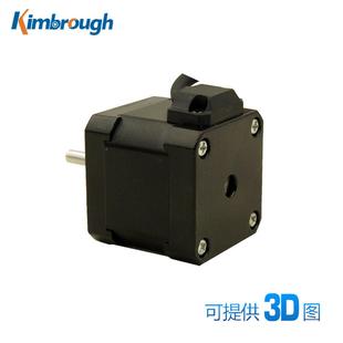 四线 电流1.5A 机身长38MM 力矩0.4NM 二相42单轴步进电机