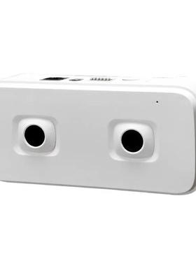 公厕双目3D视频客人流量摄像头AI智能双向进出统计存储RJ45计数器