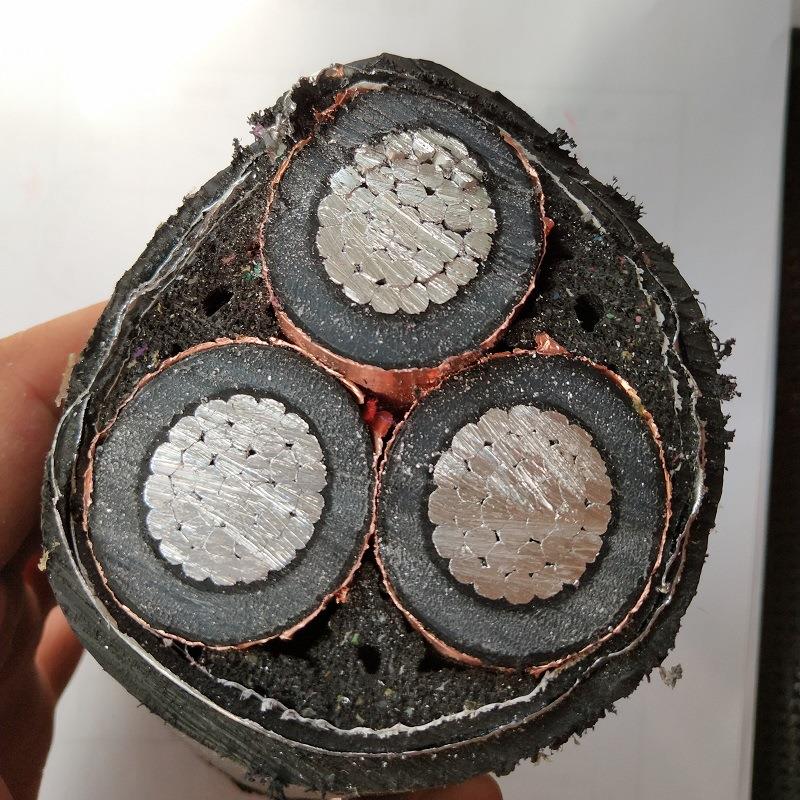 厂家现货YJLV22 3芯*70平方26-35KV铠装铝芯高压电缆35千伏电缆线