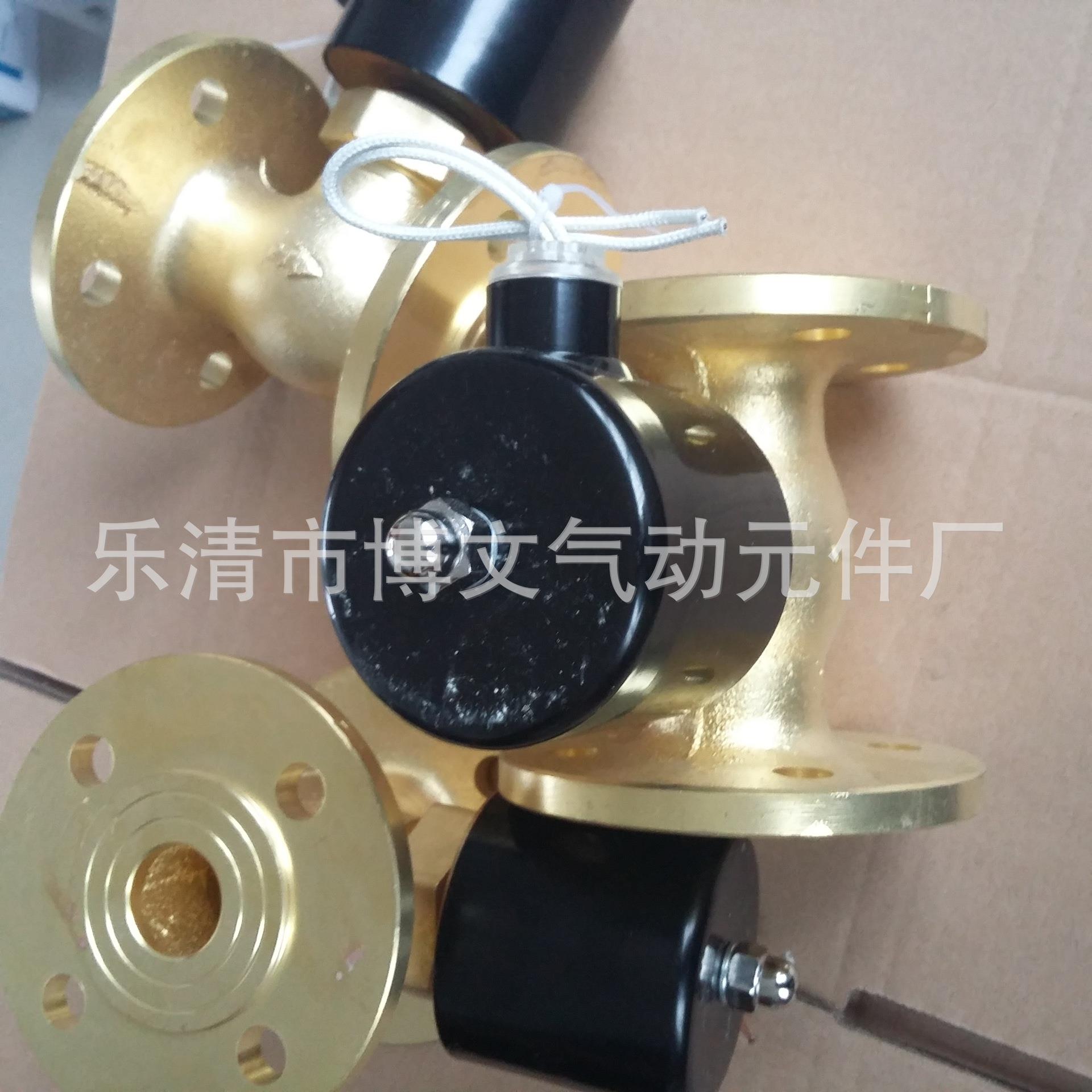 2寸带法兰蒸汽电磁阀 US-50F 法兰 蒸汽阀 US-50 AC220V DC24V