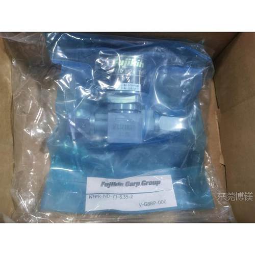 现货日本原装富士金Fujikin低压气动双卡套 1/4隔膜阀 特气阻