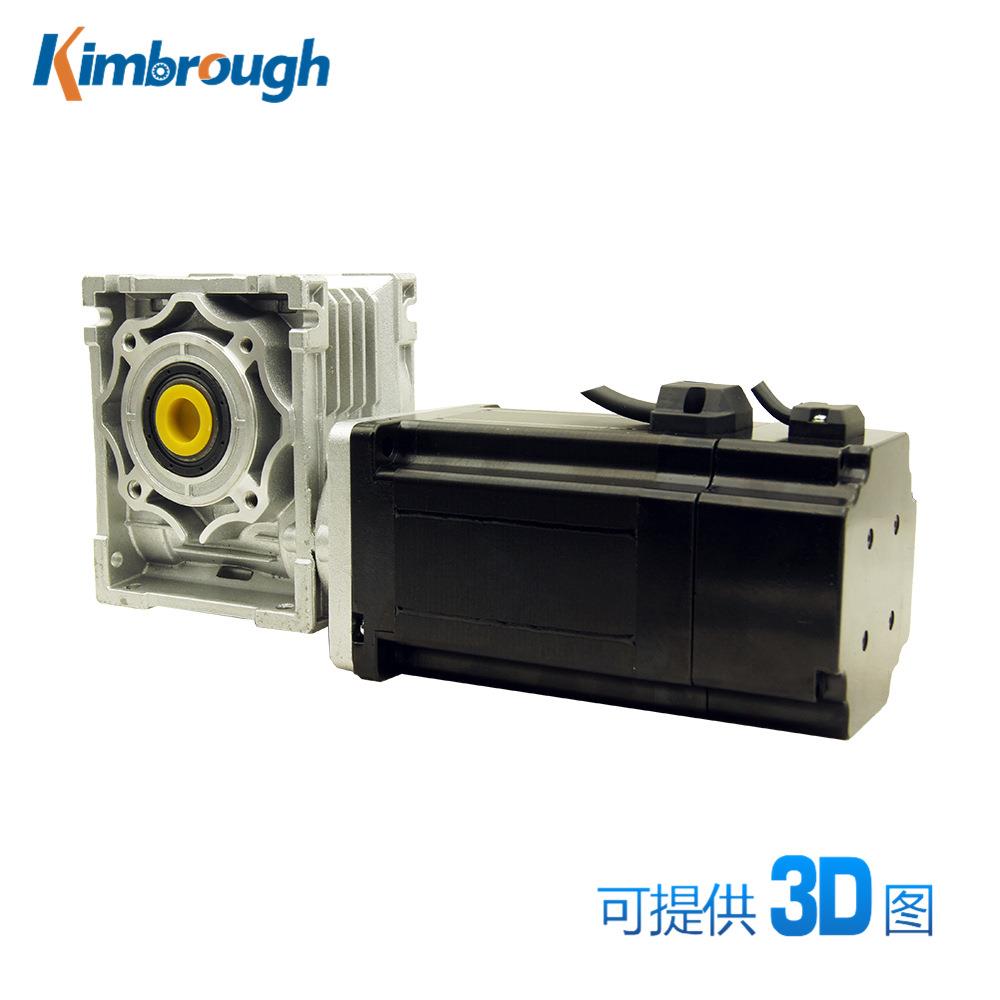 两相86蜗轮减速刹车步进电机电机力矩8.5NM 减速比5-100