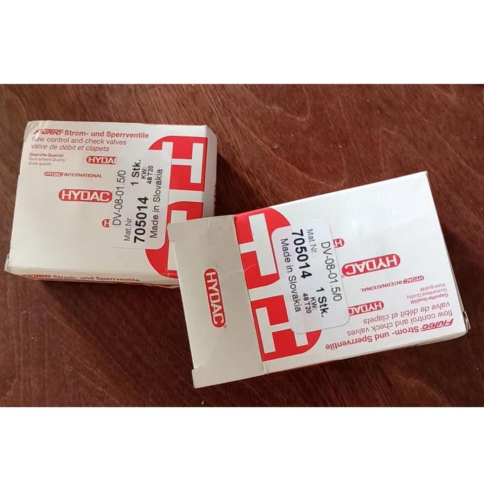 德国贺德克HYDAC 节流阀 DV-08-01.5/0 现货