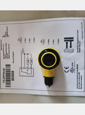 BANNER邦纳光电传感器T18-2VPFF50-Q8