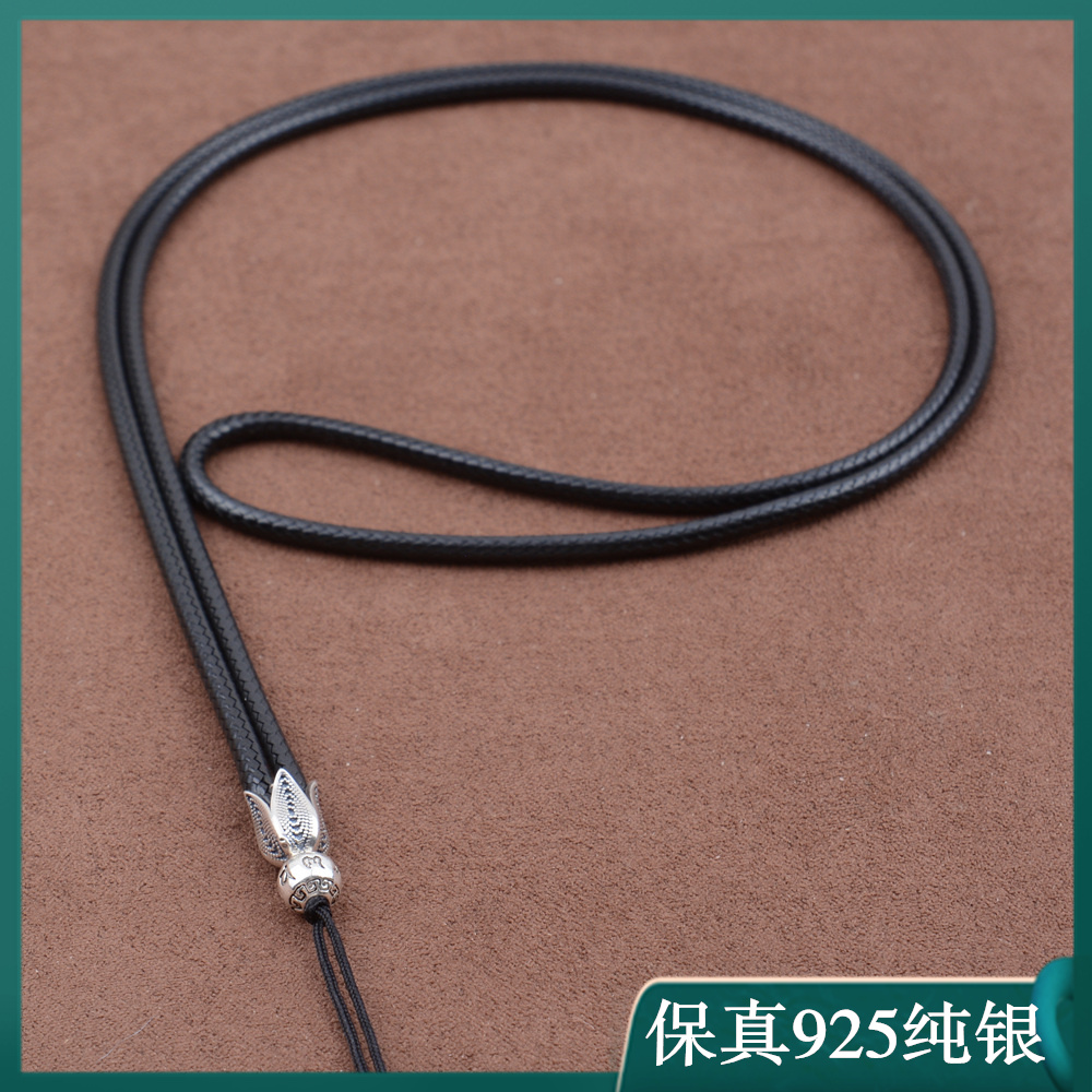 福绳牢固优质蜡皮项链绳